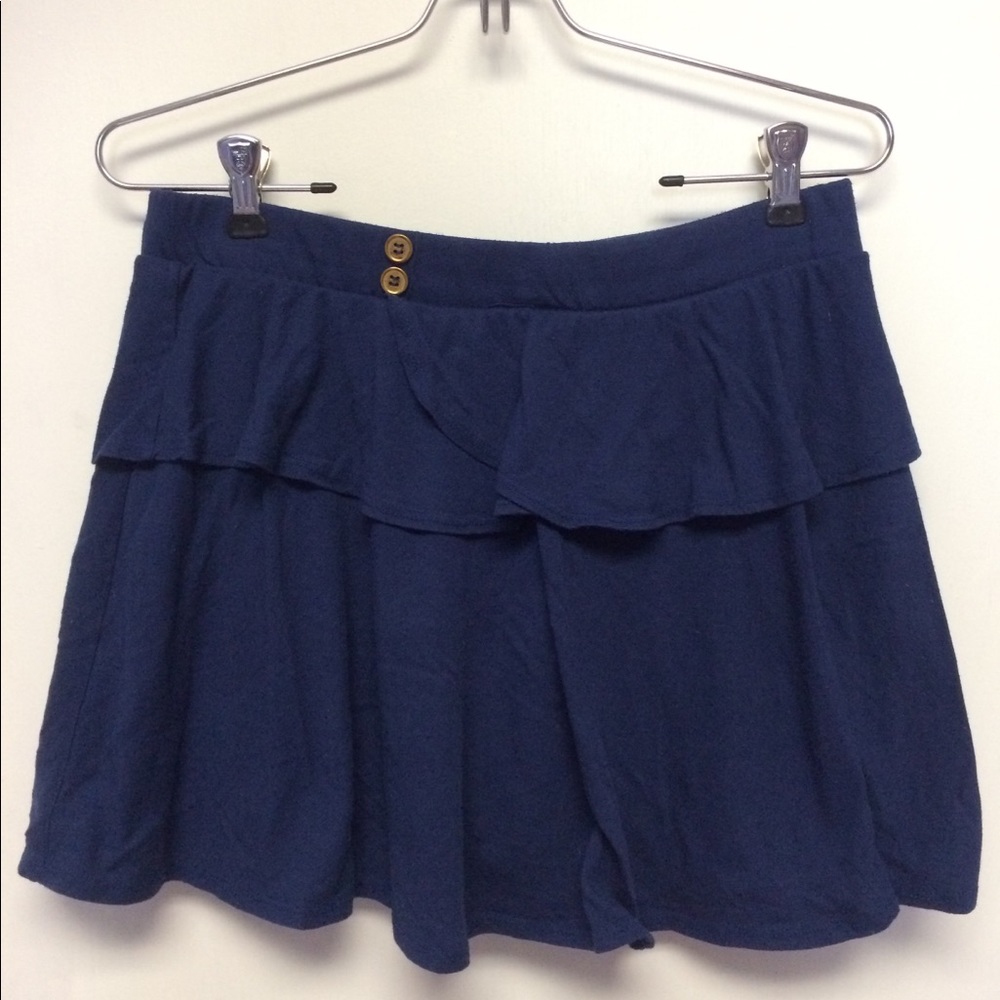 Navy blue skirt